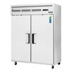 Everest Refrigeration ESWF2 59in Wide Two Door Reach-In Freezer 