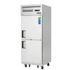 Everest Refrigeration ESRH2 29.25in Wide One-Section Split Door Reach-In Refrigerator 