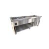 Duke Manufacturing TCM-88PG-N7 Thurmaduke 88in Mobile Cold Food Unit with Mechanical Cold Pan 