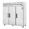 Everest Refrigeration ESR3 75in Wide Three Door Reach-In Refrigerator 
