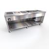Duke Manufacturing TFCP-88PG-N7 Thurmaduke 88in (6) Pan Mobile Flush Mount Cold Pan Unit 