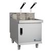 Eurodib TCF30L 30lb Countertop Full Pot LP Gas Fryer with 2 Baskets 