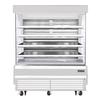Everest Refrigeration EOMV-72-W-35-T 73.25in Wide Open Display Merchandiser Refrigerator 