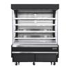 Everest Refrigeration EOMV-72-B-28-T 73.25in Wide Open Display Merchandiser Refrigerator 