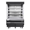 Everest Refrigeration EOMV-60-B-28-T 60in Wide Open Display Merchandiser Refrigerator 