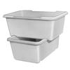 Channel Manufacturing L814 19.25in x 30in x 12in Plastic 19gl Bus Bin 