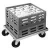 Channel Manufacturing GRD 22in x 22in Aluminum Glass Rack/Milk Crate Dolly 
