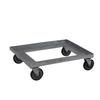 Channel Manufacturing MC1338 27.25in x 20.25in x 7.5in Aluminum Glass Rack/Milk Crate Dolly 