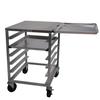 Channel Manufacturing RG102 20.5in x 26in Aluminum Undercounter Bun Pan Rack with 4in Spacing 