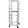 Channel Manufacturing AXD-OT-8 25.5in x 26in Heavy-Duty Aluminum Oval Tray Rack with 8in Spacing 