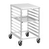 Channel Manufacturing 425A/P 20.5in x 26in Heavy-Duty Aluminum Bun Pan Rack with 3in Spacing 