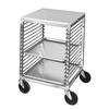 Channel Manufacturing 567/P 20.5in x 25in Aluminum Bun Pan Rack with Poly Top & 1.5in Spacing 