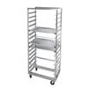 Channel Manufacturing 410S 28.5inx 18in Welded Stainless Steel Bun Pan Rack with 2in Spacing 
