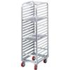 Channel Manufacturing AXD1808 22in x 26in Heavy-Duty Aluminum Bun Pan Rack with 8in Spacing 