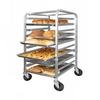 Channel Manufacturing AXD2808 29in x 18in Heavy-Duty Aluminum Bun Pan Rack with 8in Spacing 