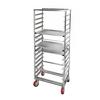 Channel Manufacturing AXD2815 29in x 18in Heavy-Duty Aluminum Bun Pan Rack with 4in Spacing 