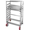 Channel Manufacturing AXD2825 29in x 18in Heavy-Duty Aluminum Bun Pan Rack with 3in Spacing 