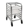 Channel Manufacturing HT307 15.5in x 18in Heavy Duty Aluminum Bun Pan Rack with 3in Spacing 