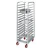 Channel Manufacturing AXD-UTR-14 21in x 26in Heavy-Duty Aluminum Food Pan Rack with 4in Spacing 