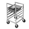 Channel Manufacturing ETPR-5E3 16.5in x 22in x 36in Aluminum Food Pan Rack with 5in Spacing 