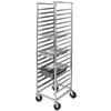 Channel Manufacturing ETPR-5E6 16.5in x 22in x 64in Aluminum Food Pan Rack with 5in Spacing 