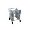 Channel Manufacturing PR-11 22in x 20in Aluminum Undercounter Pizza Pan Rack with 2in Spacing 