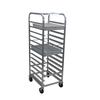 Channel Manufacturing RB-46 21in x 26in x 64in Aluminum Pizza Pan Rack with 4in Spacing 