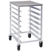 Channel Manufacturing RB47A 21in x 26in x 36in Aluminum Pizza Pan Rack with 4in Spacing 