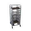Channel Manufacturing UR-11 25.5in x 26in Welded Aluminum Pan Rack with 5in Spacing 
