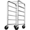 Channel Manufacturing 516SP3 12.5in x 26in Welded Stainless Steel Platter Rack with 5"Spacing 