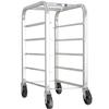 Channel Manufacturing AXD519P3 15.75in x 26in Welded Aluminum Platter Rack with 6in Spacing 