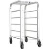 Channel Manufacturing AXD521P3 21in x 26in Welded Aluminum Platter Rack with 6in Spacing 