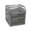 Channel Manufacturing RIR-10 20.5in x 23in Heavy-Duty Aluminum Bun Pan Rack with 2in Spacing 