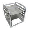 Channel Manufacturing RIR-7 20.5in x 23in Heavy-Duty Aluminum Bun Pan Rack with 3in Spacing 