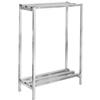 Channel Manufacturing DR2054-2 54inx20"Welded Aluminum Dunnage Shelving Unit with 52.5"Spacing 