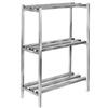 Channel Manufacturing DR2060-3 60inx 20in Welded Aluminum Dunnage Shelving Unit with 26"Spacing 