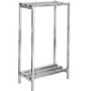 Channel Manufacturing DR2436-2 36inx24"Welded Aluminum Dunnage Shelving Unit with 52.5"Spacing 