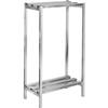 Channel Manufacturing DR2454-2 54inx24"Welded Aluminum Dunnage Shelving Unit with 52.5"Spacing 