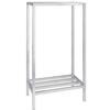 Channel Manufacturing ED2036-2 36inx20"Welded Aluminum Dunnage Shelving Unit with 52.5"Spacing 