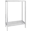Channel Manufacturing ED2054-2 54inx20"Welded Aluminum Dunnage Shelving Unit with 52.5"Spacing 