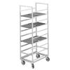 Channel Manufacturing 439S3 21in x 30in x 36in Stainless Steel Tray Rack with 5in Spacing 