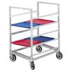 Channel Manufacturing 440S3 21in x 30in x 36in Stainless Steel Tray Rack with 6in Spacing 