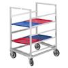 Channel Manufacturing 445S3 23in x 30in x 36in Stainless Steel Tray Rack with 3in Spacing 