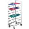 Channel Manufacturing 448S6 23in x 30in x 64in Stainless Steel Tray Rack with 6in Spacing 
