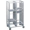 Channel Manufacturing 420A 41in x 26in x 70in Aluminum Double Tray Rack with 2in Spacing 