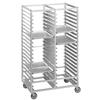 Channel Manufacturing 420S 41inx 26inx 70in Stainless Steel Double Tray Rack with 2in Spacing 