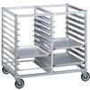 Channel Manufacturing 459A3 41in x 30in x 36in Aluminum Double Tray Rack with 5in Spacing 