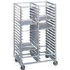Channel Manufacturing 459A6 41in x 30in x 64in Aluminum Double Tray Rack with 5in Spacing 