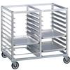 Channel Manufacturing 460A3 41in x 30in x 36in Aluminum Double Tray Rack with 6in Spacing 