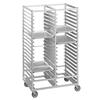 Channel Manufacturing 465S6 45inx 30inx 64in Stainless Steel Double Tray Rack with 3in Spacing 